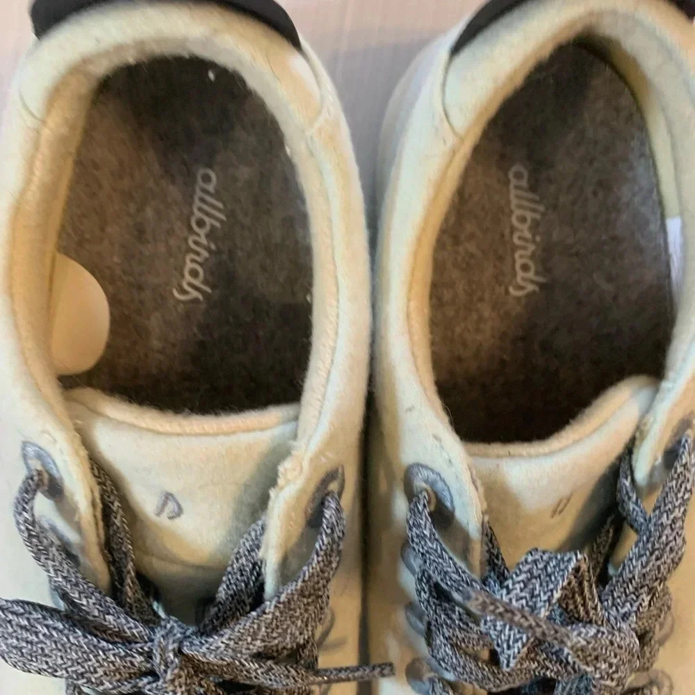 Allbirds Wool Piper Lichen Running Shoes Light Green Training Sneakers 9 - Picture 11 of 13